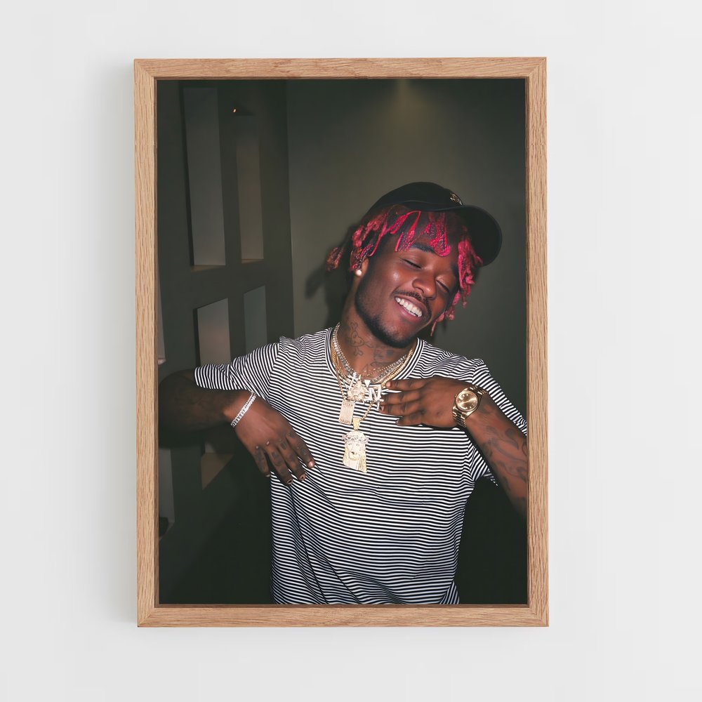 ap-lil uzi vert-1 cadre Bois clair