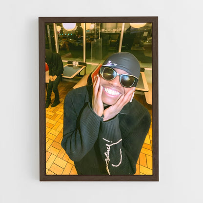ap-lil yachty-2 cadre Bois foncé