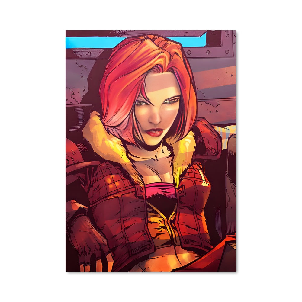 Poster Lilith en Rouge