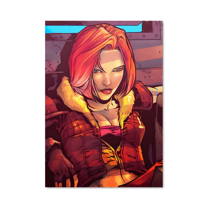 Poster Lilith en Rouge