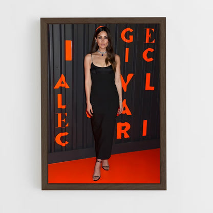 ap-lily aldridge-8 cadre Bois foncé