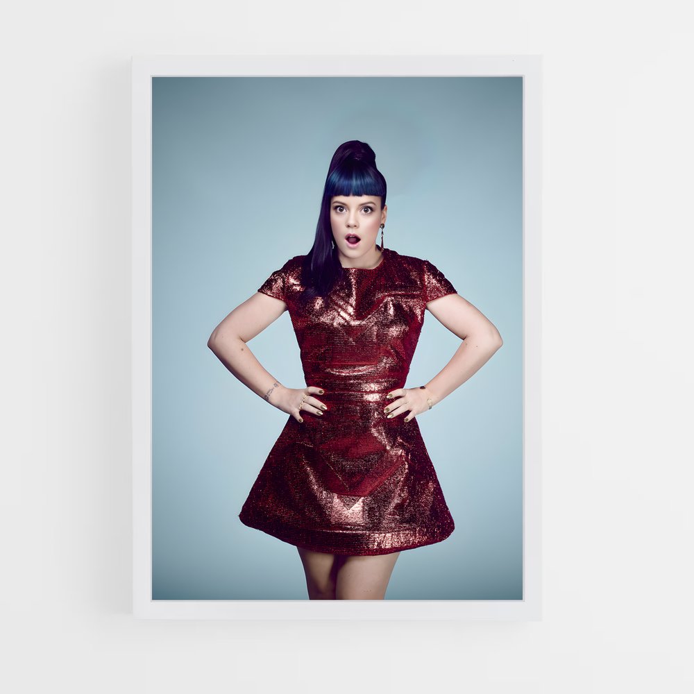 ap-lily allen-2 cadre Blanc