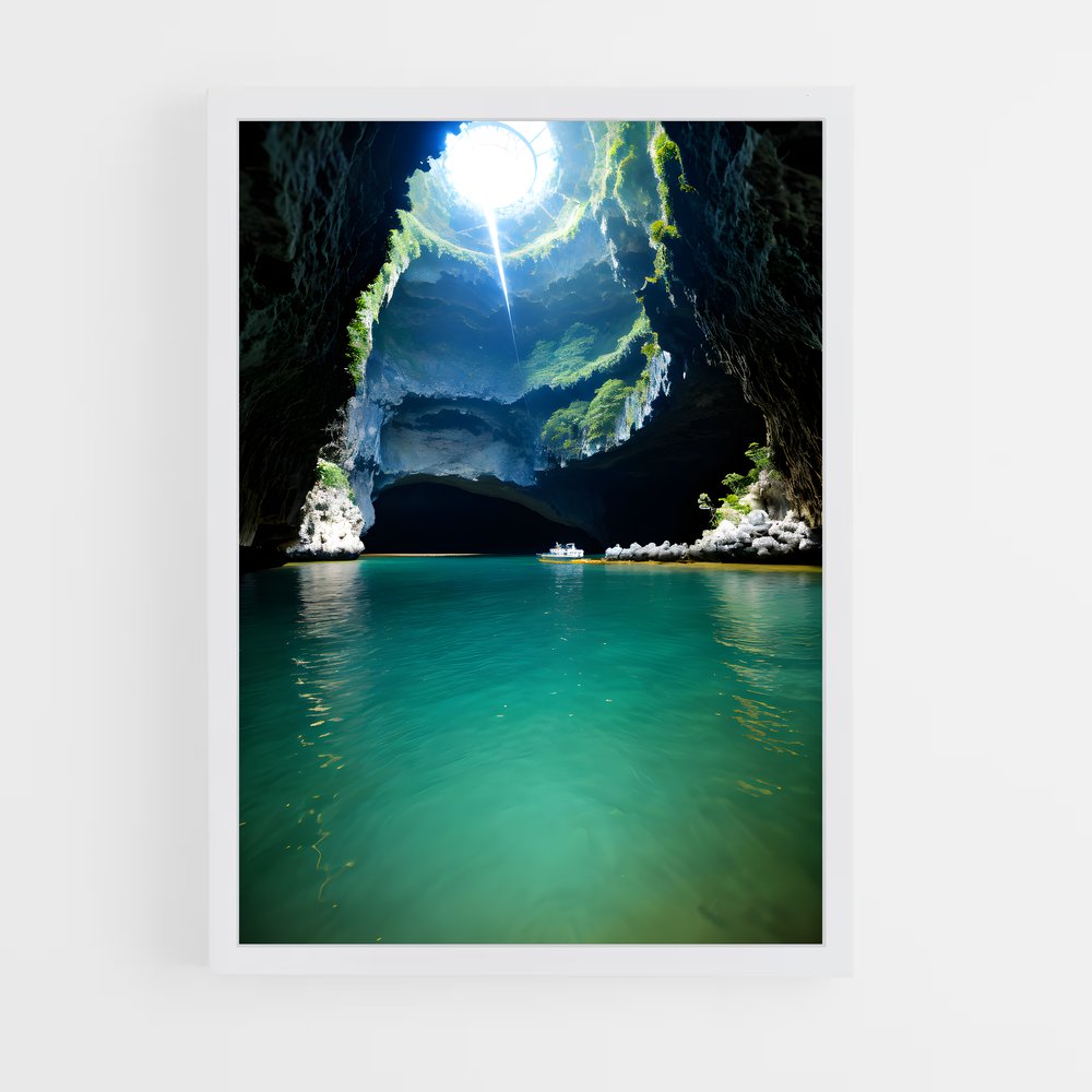 ap-limestone cave-7 cadre Blanc