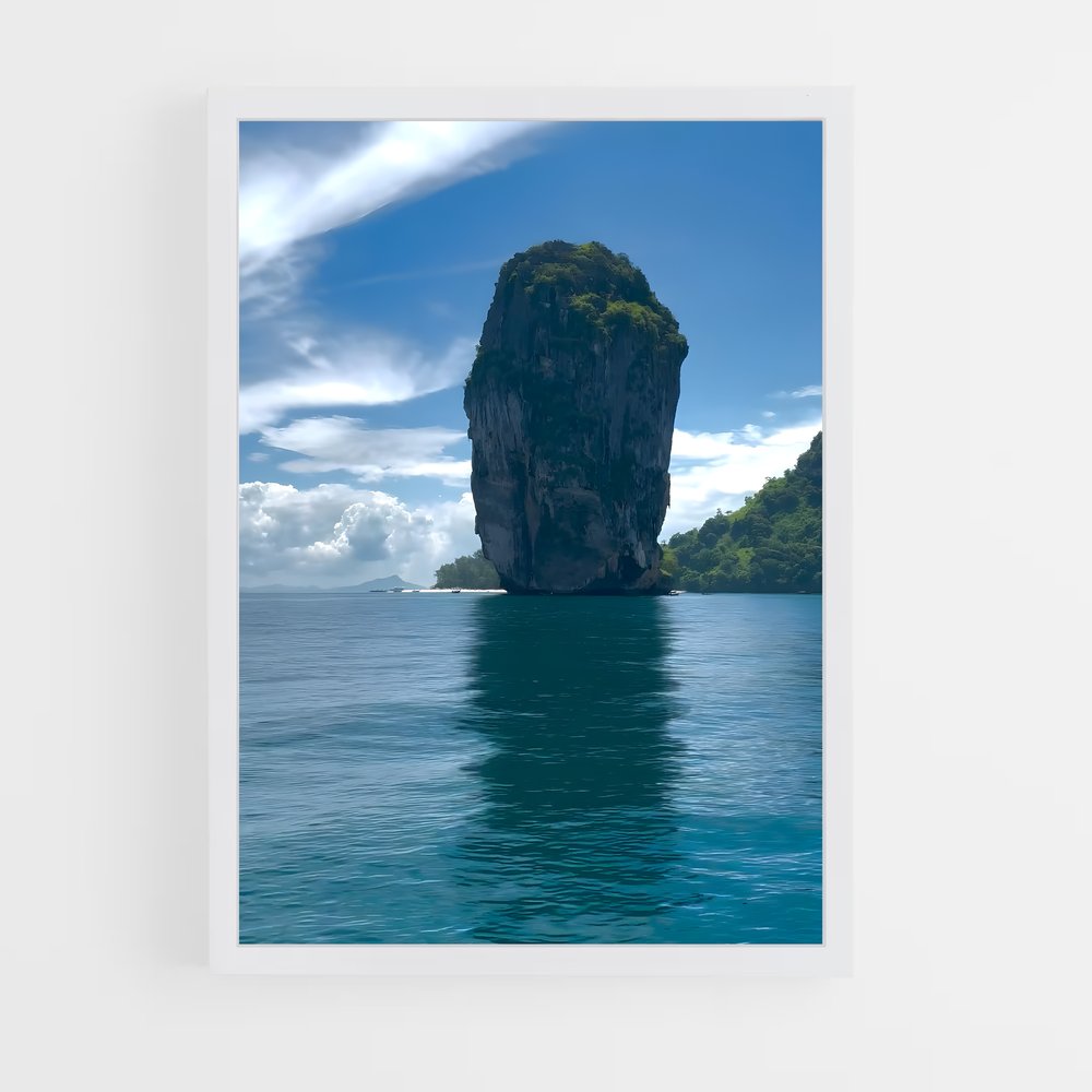 ap-limestone cliff-2 cadre Blanc