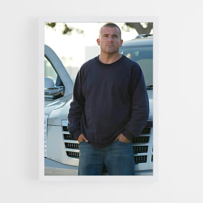 ap-lincoln burrows-1 cadre Blanc