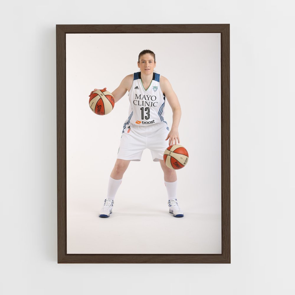 ap-lindsay whalen-1 cadre Bois foncé