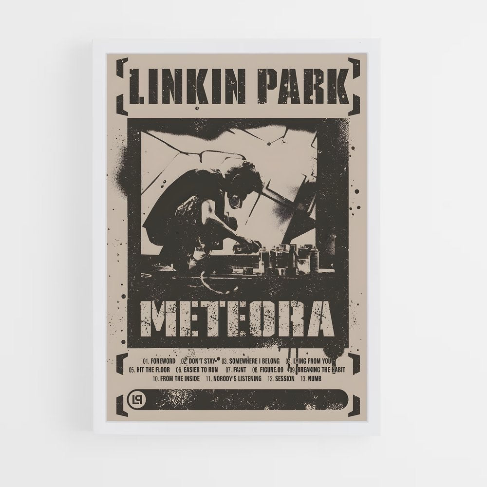 ap-linkin park-3 cadre Blanc