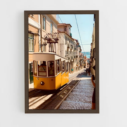 ap-lisbon tram 28-3 cadre Bois foncé
