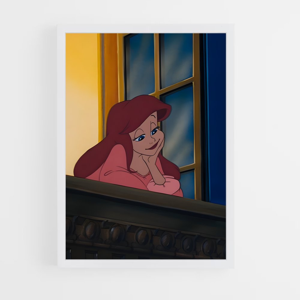 ap-little mermaid-1 cadre Blanc