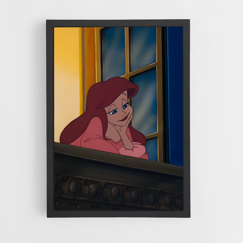 ap-little mermaid-1 cadre Noir