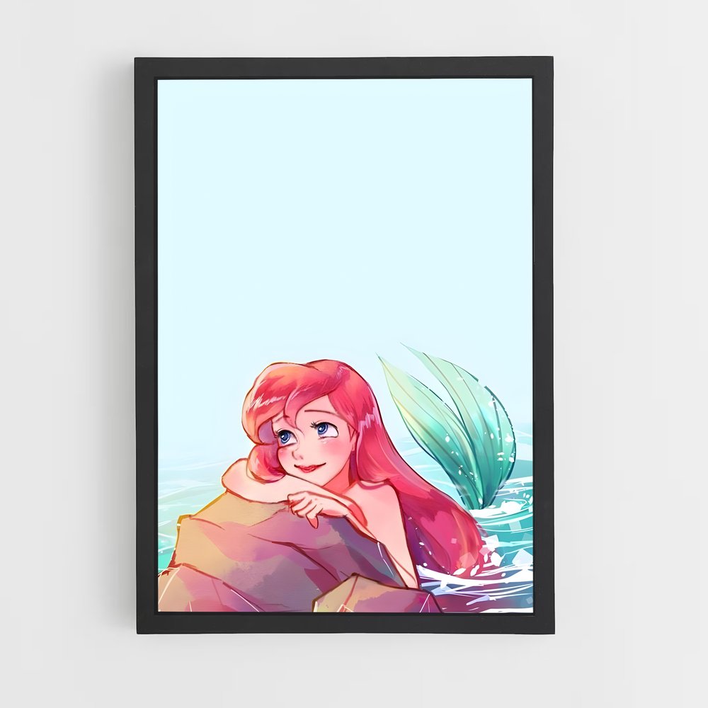 ap-little mermaid-2 cadre Noir