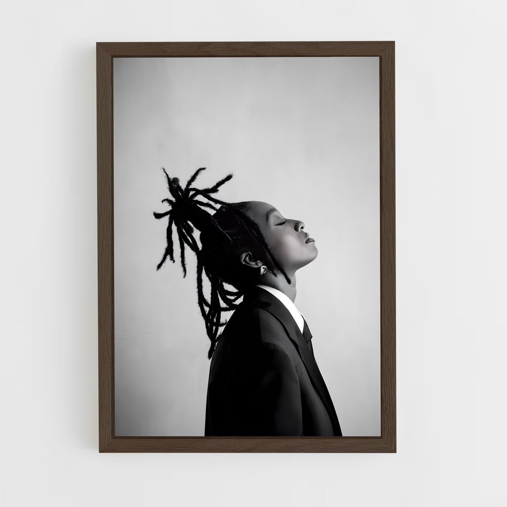 ap-little simz-2 cadre Bois foncé