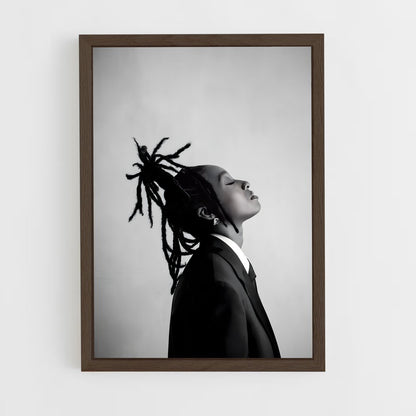 ap-little simz-2 cadre Bois foncé