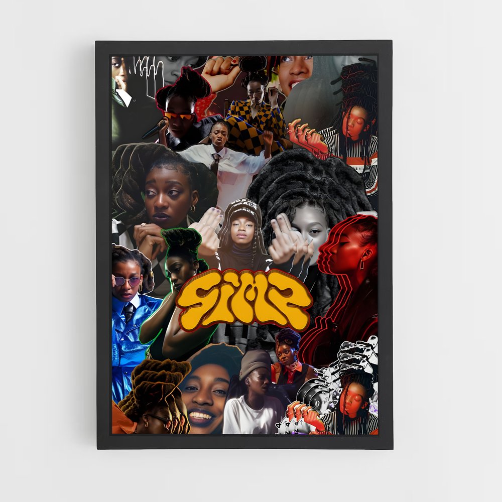 ap-little simz-4 cadre Noir