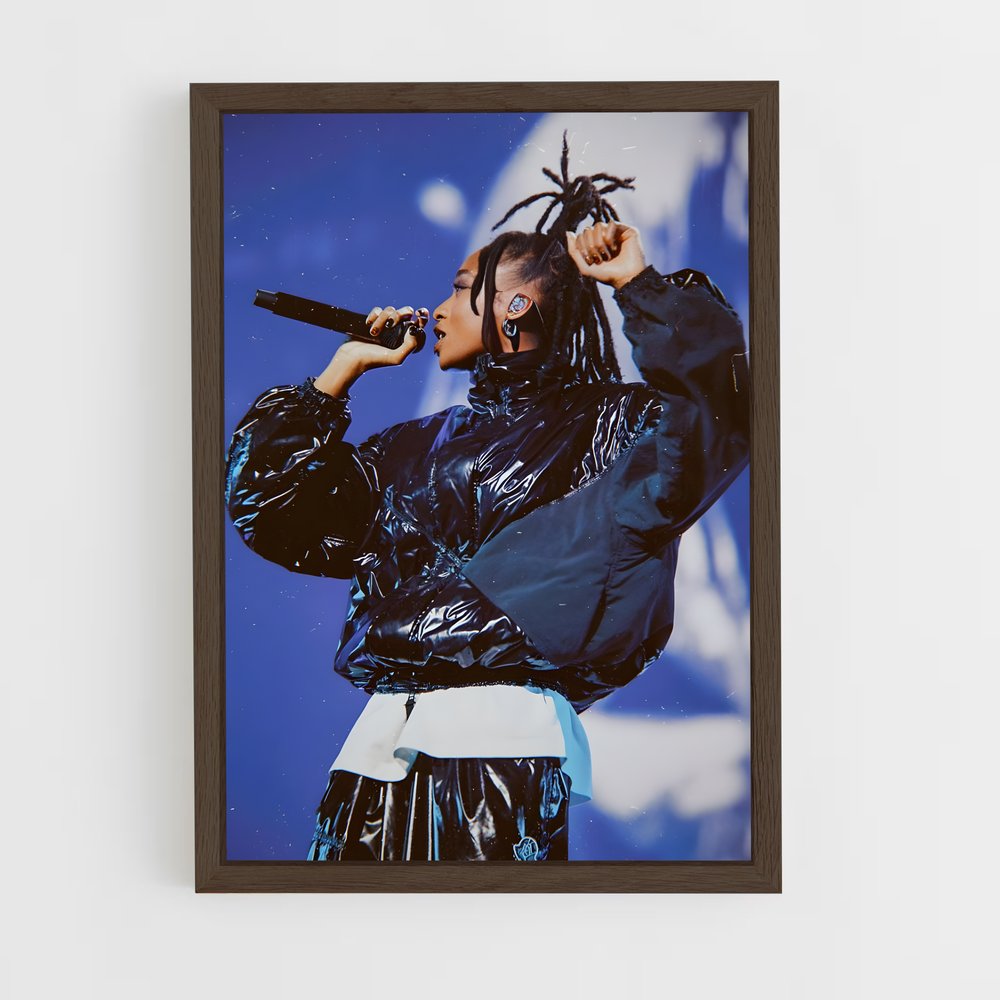ap-little simz-5 cadre Bois foncé
