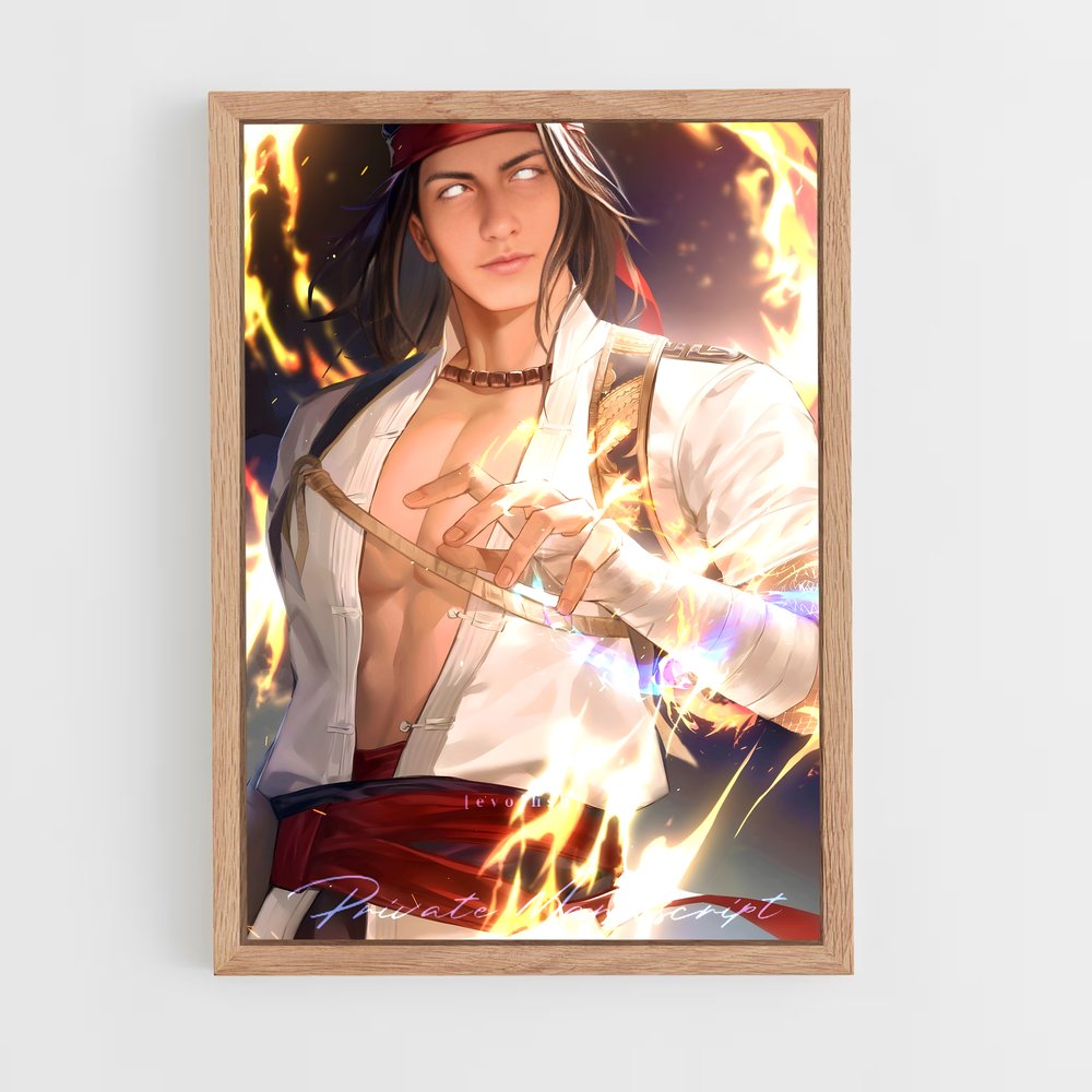 ap-liu kang-1 cadre Bois clair
