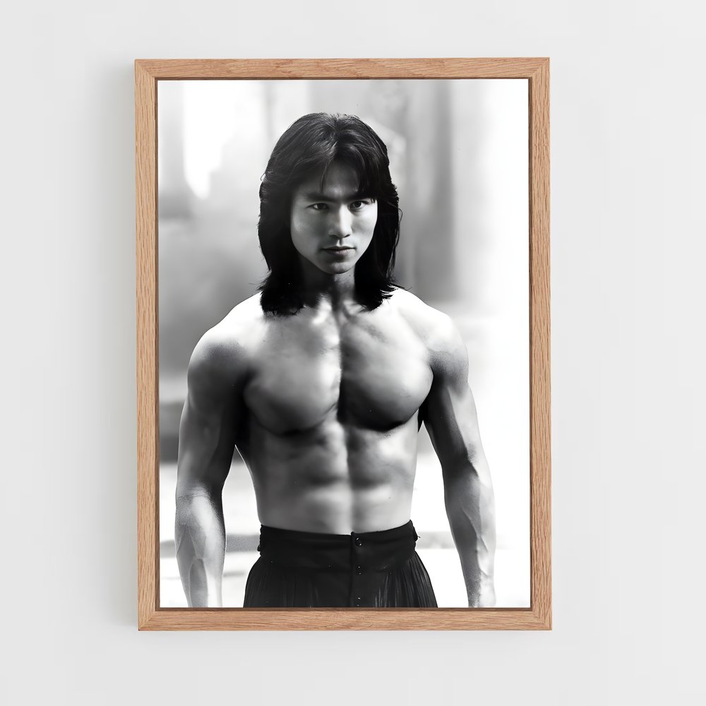 ap-liu kang-7 cadre Bois clair