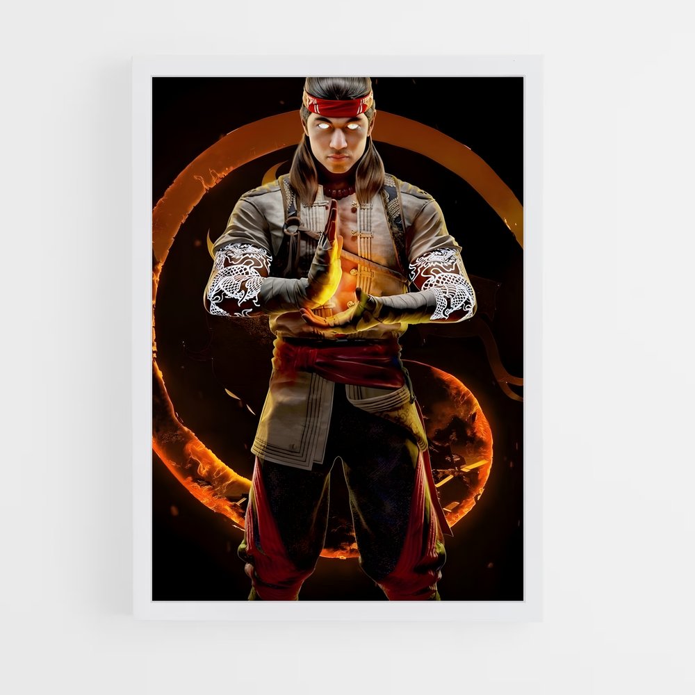 ap-liu kang-8 cadre Blanc