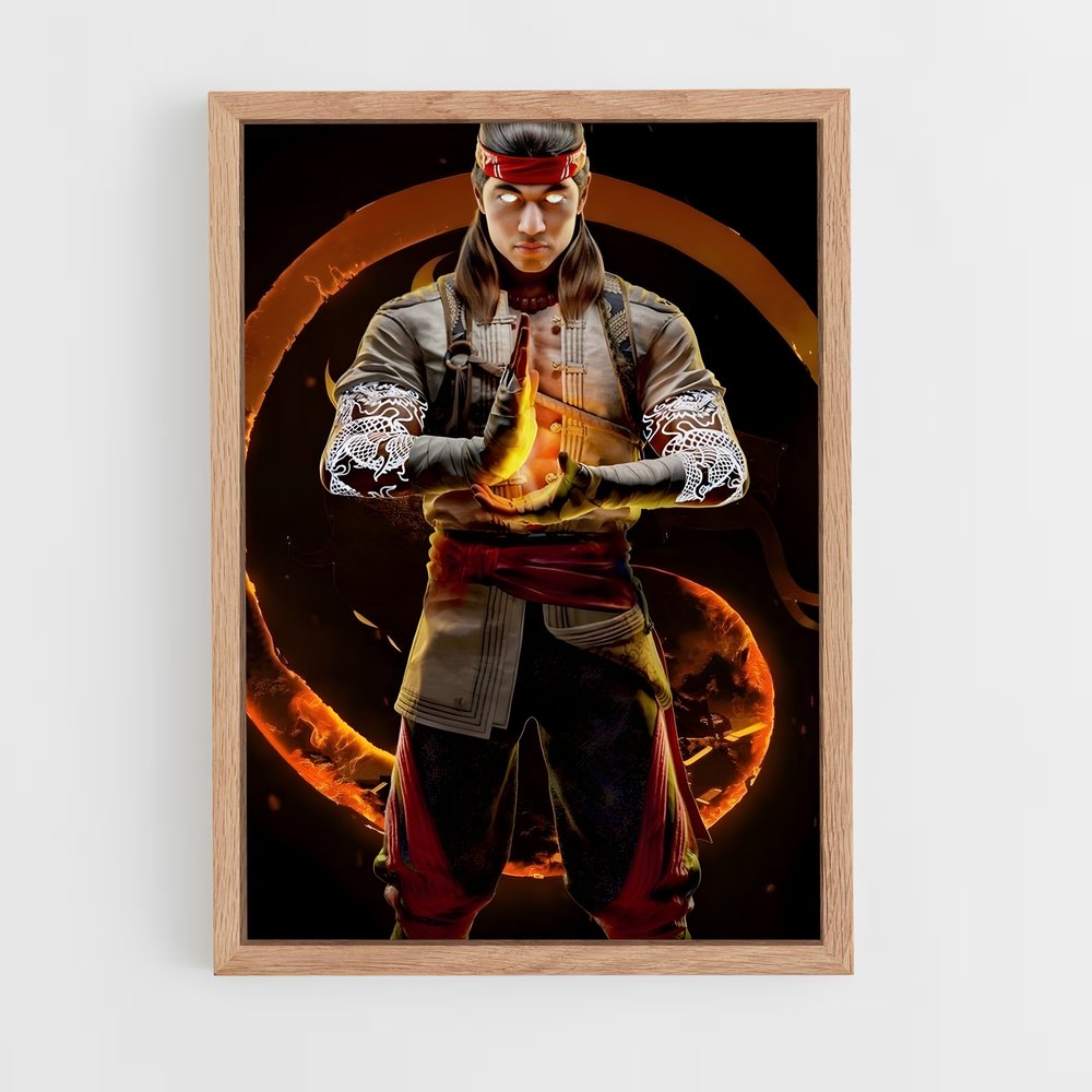 ap-liu kang-8 cadre Bois clair
