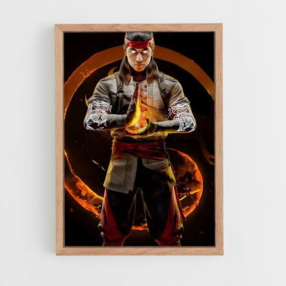 ap-liu kang-8 cadre Bois clair