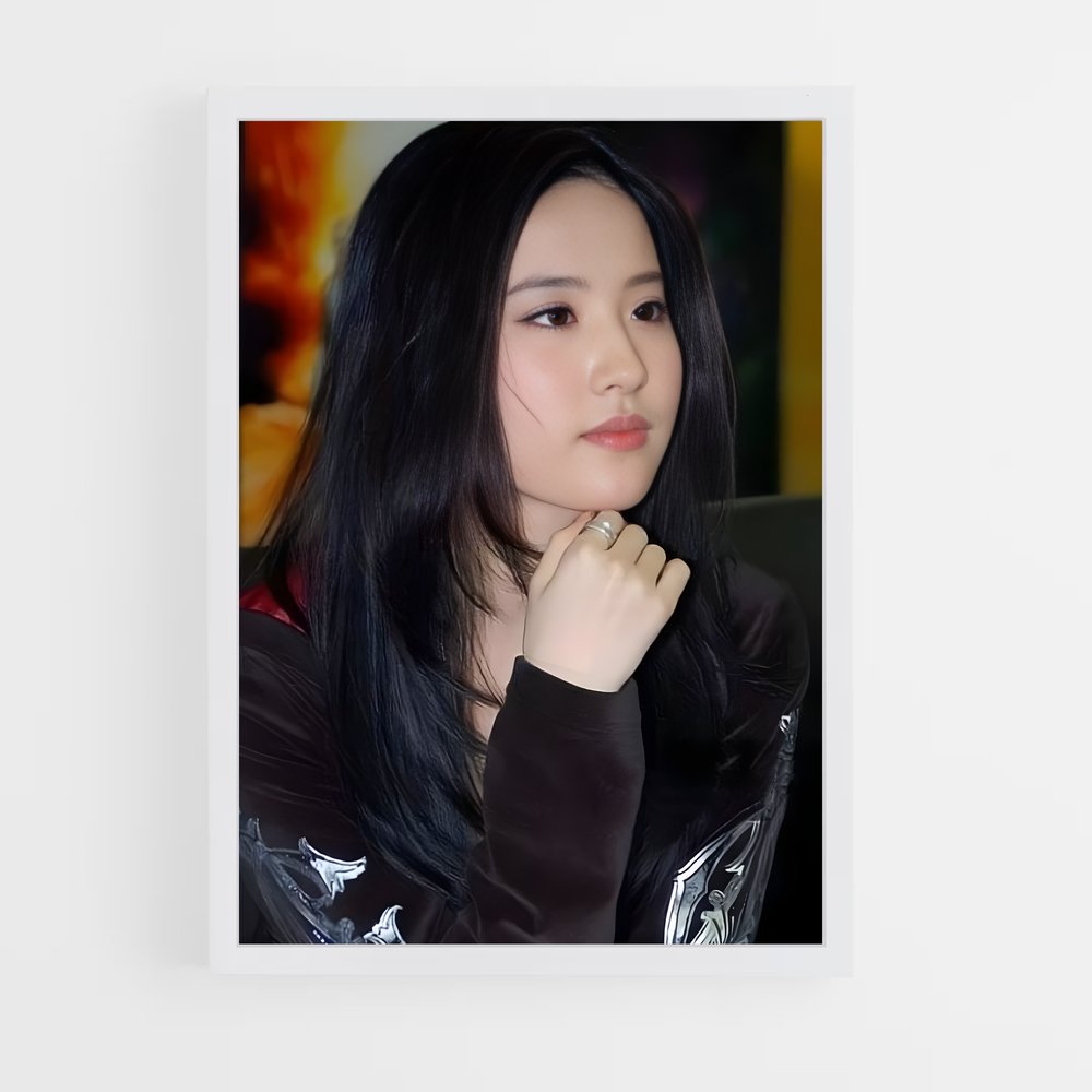 ap-liu yifei-8 cadre Blanc