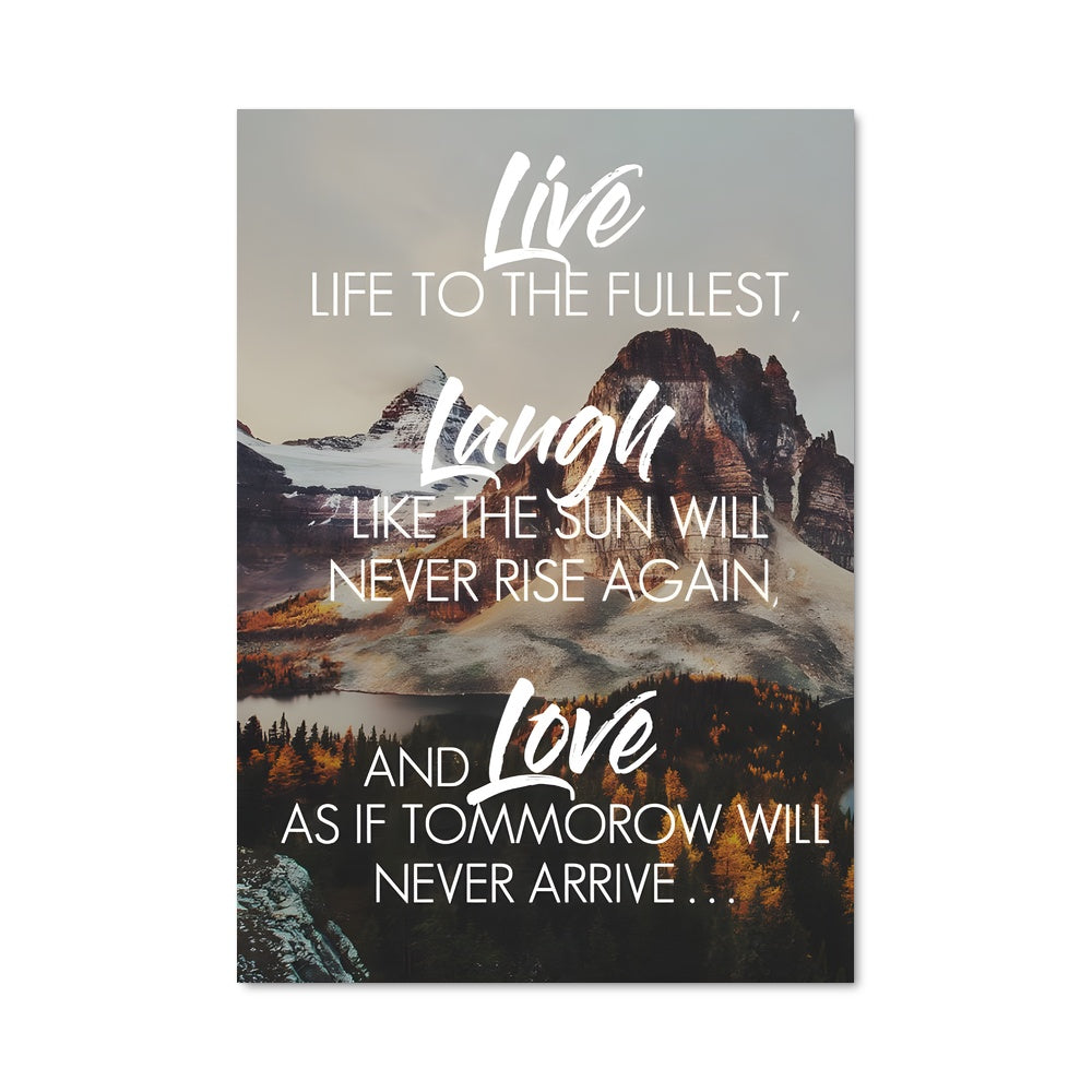 Poster Sommet de Vie