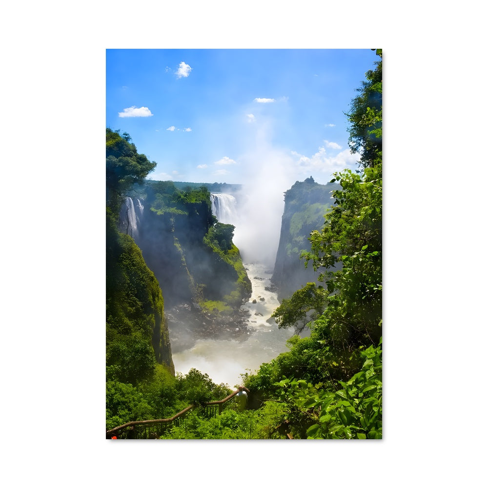 Poster Chutes de L'Igua