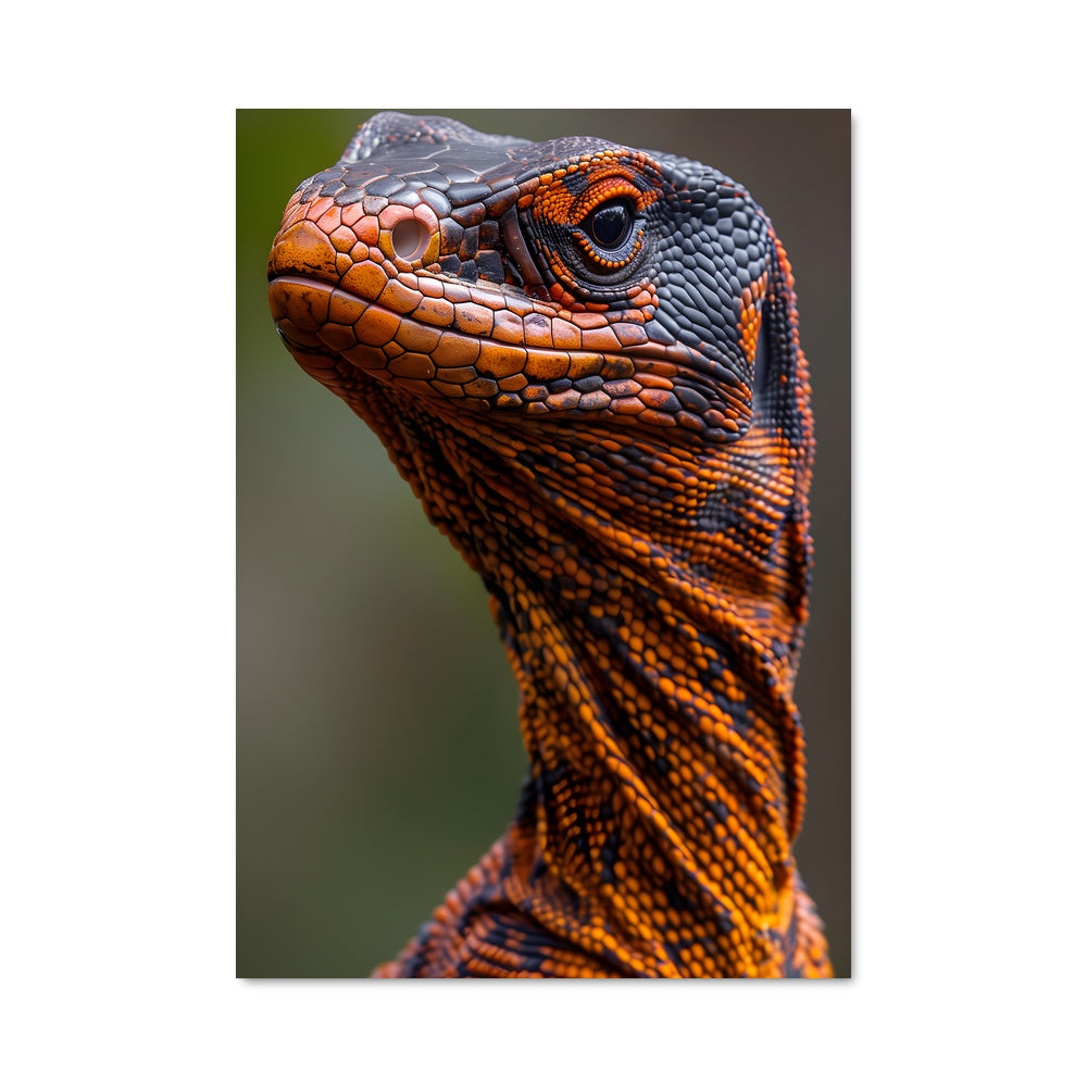 Poster Regard de Lézard
