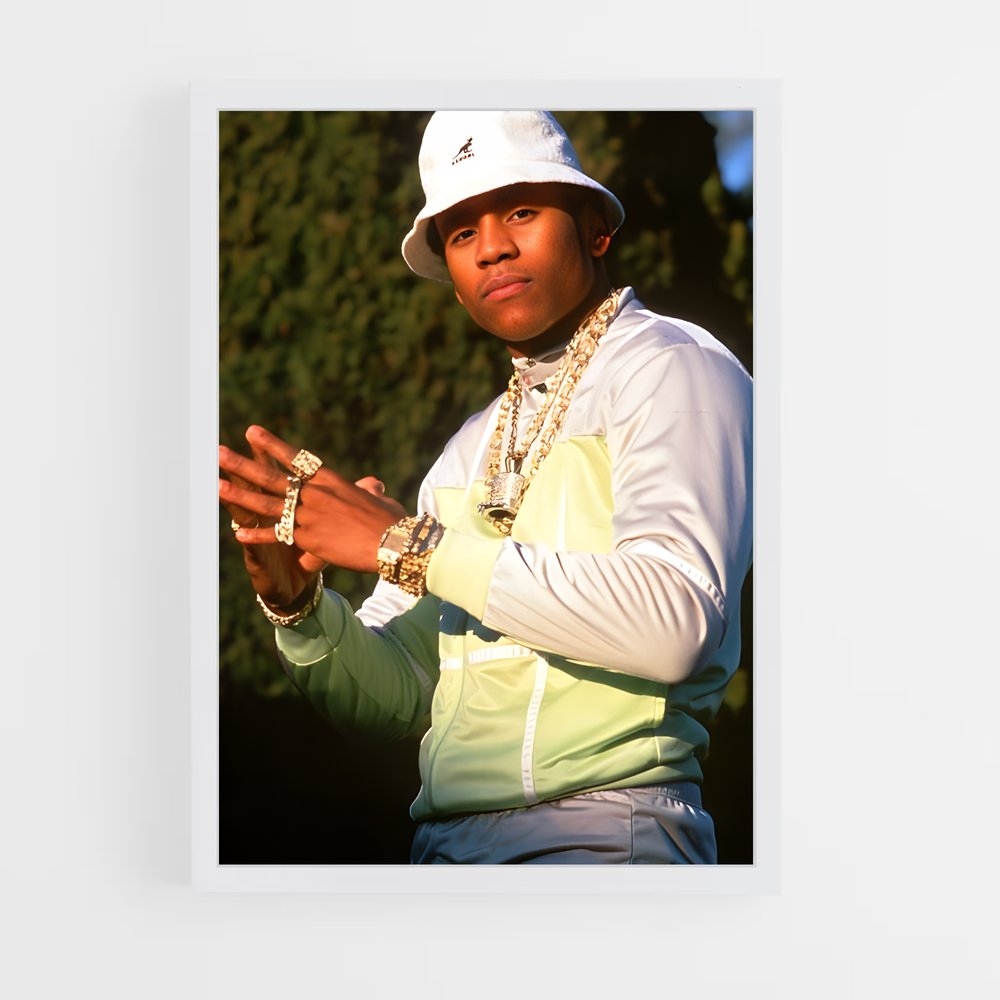 ap-ll cool j-1 cadre Blanc