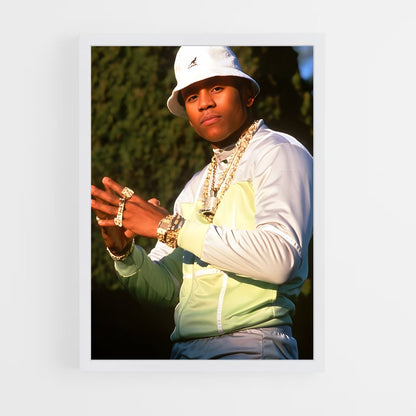 ap-ll cool j-1 cadre Blanc