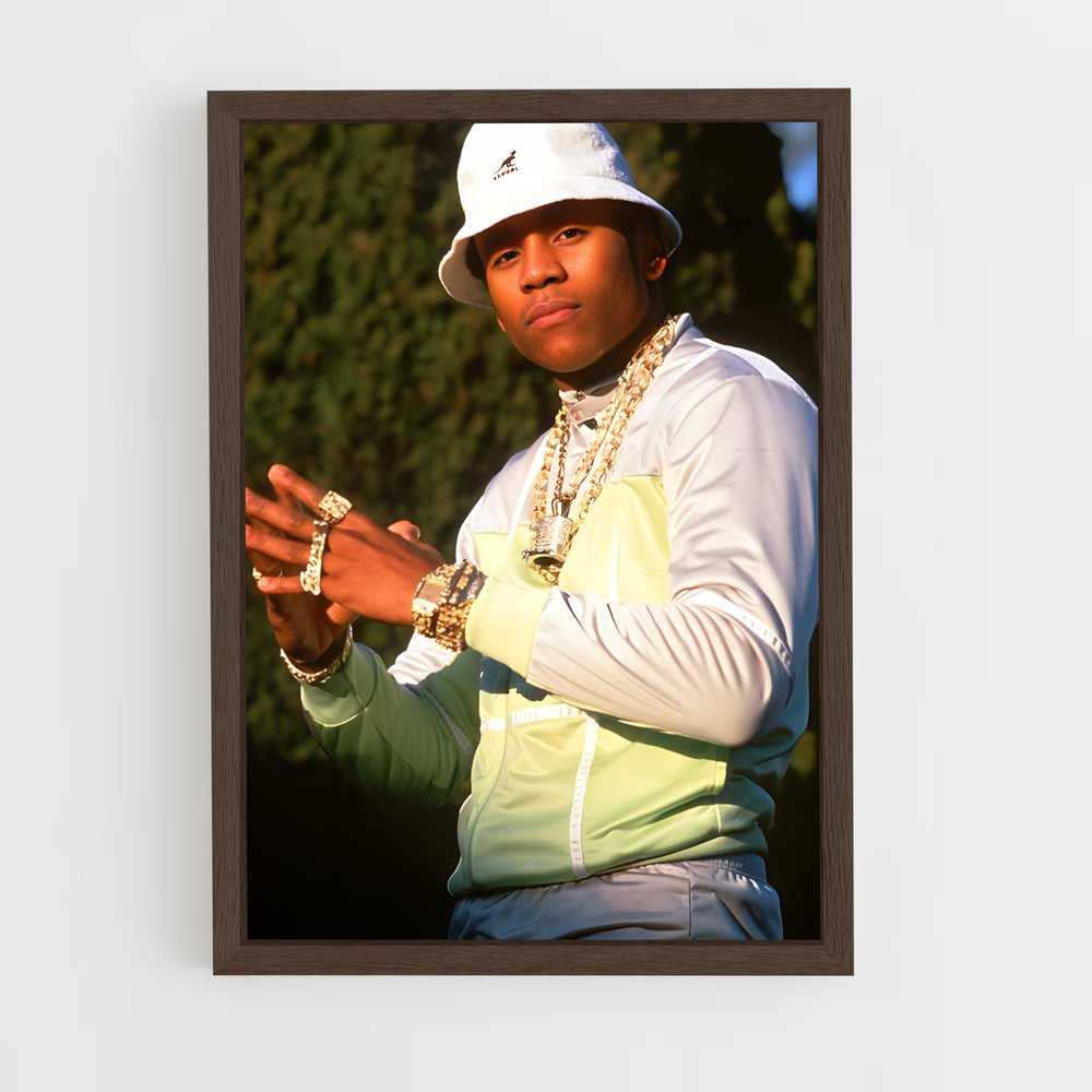 ap-ll cool j-1 cadre Bois foncé