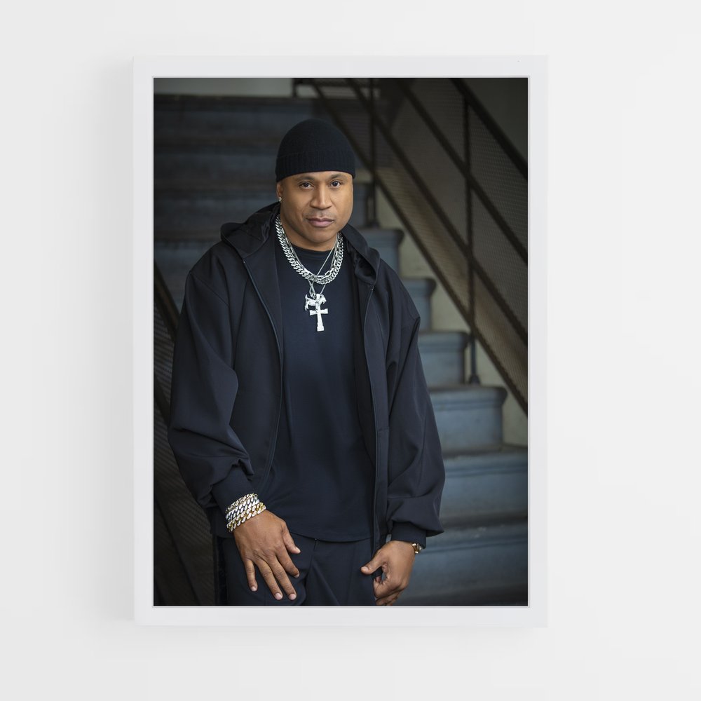 ap-ll cool j-2 cadre Blanc