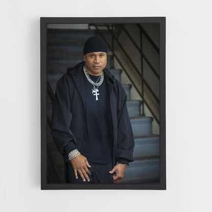 ap-ll cool j-2 cadre Noir