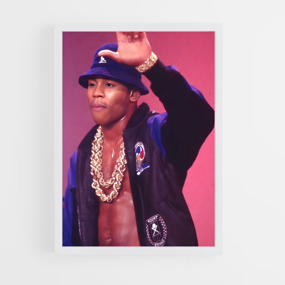 ap-ll cool j-4 cadre Blanc