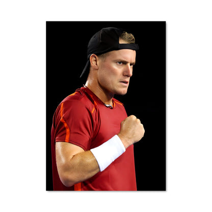 Poster Lleyton en Rouge