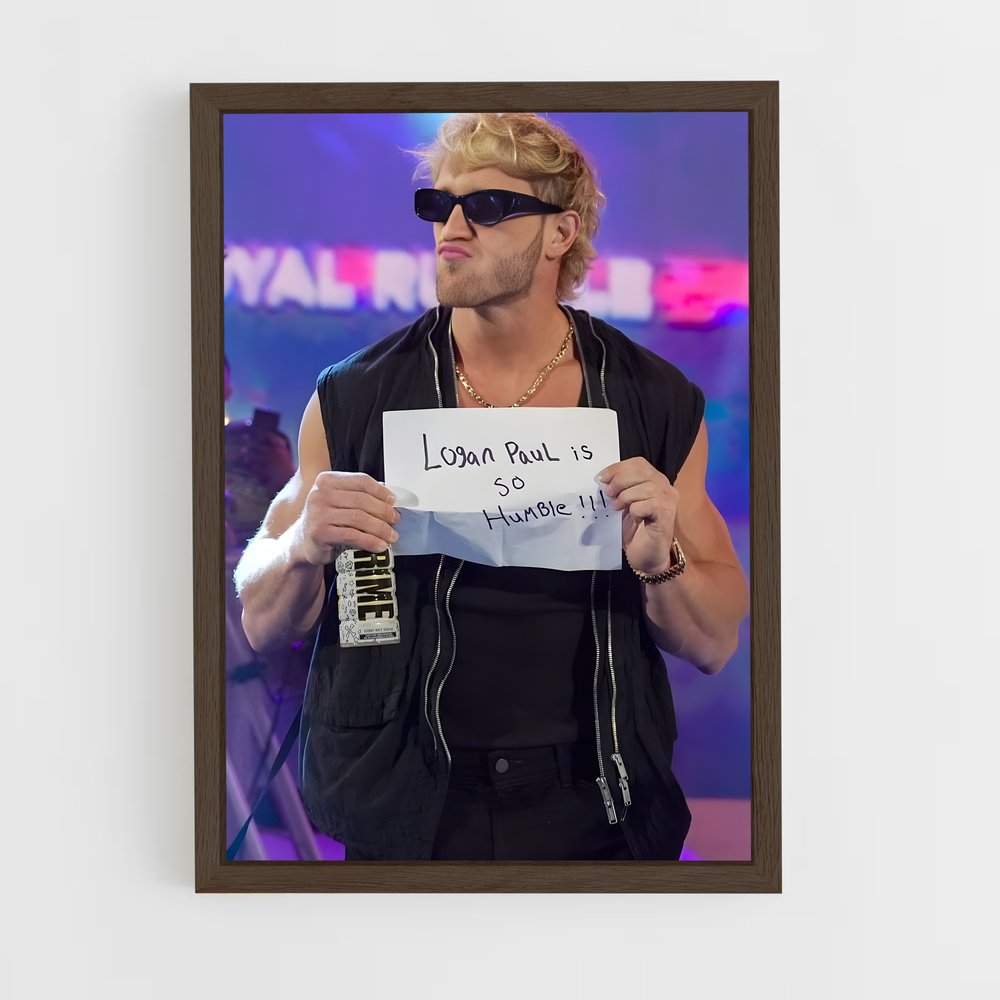 ap-logan paul-1 cadre Bois foncé