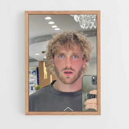 ap-logan paul-3 cadre Bois clair