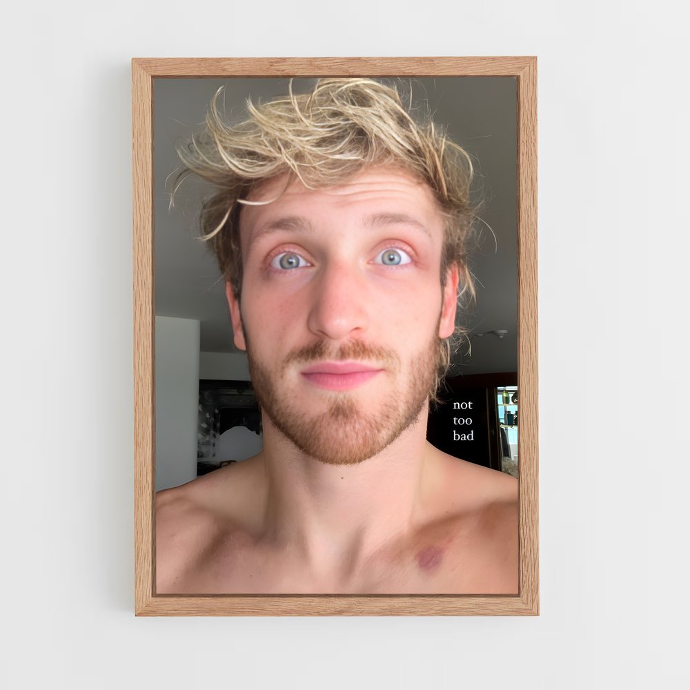 ap-logan paul-5 cadre Bois clair