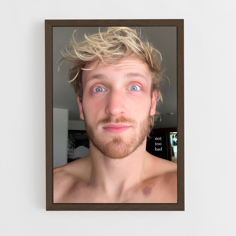 ap-logan paul-5 cadre Bois foncé