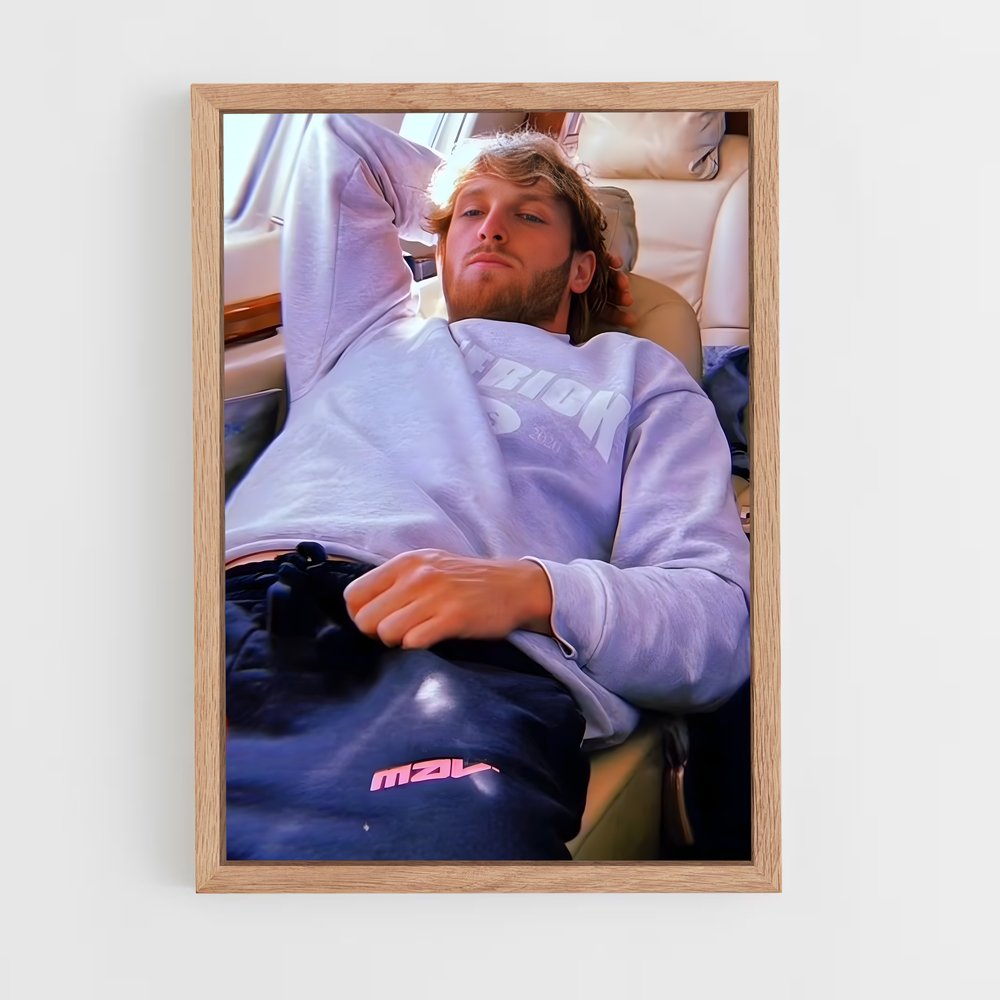 ap-logan paul-7 cadre Bois clair