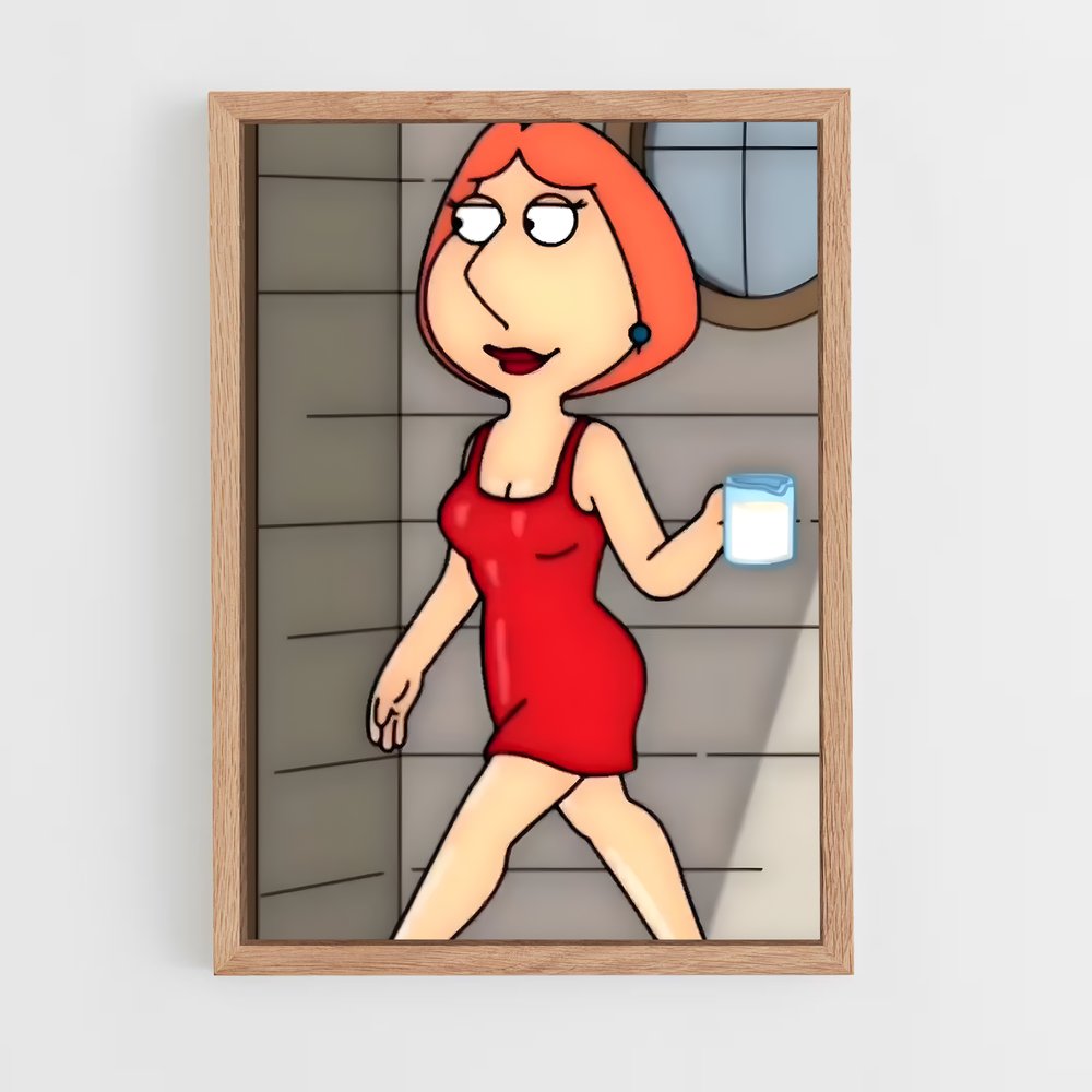 ap-lois griffin-1 cadre Bois clair