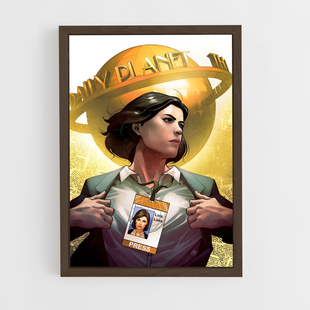 ap-lois lane-3 cadre Bois foncé