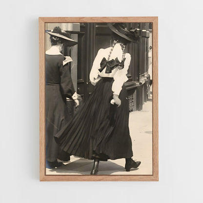 ap-london 1908-1 cadre Bois clair