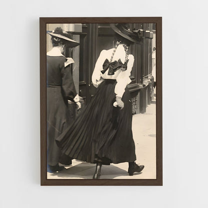 ap-london 1908-1 cadre Bois foncé