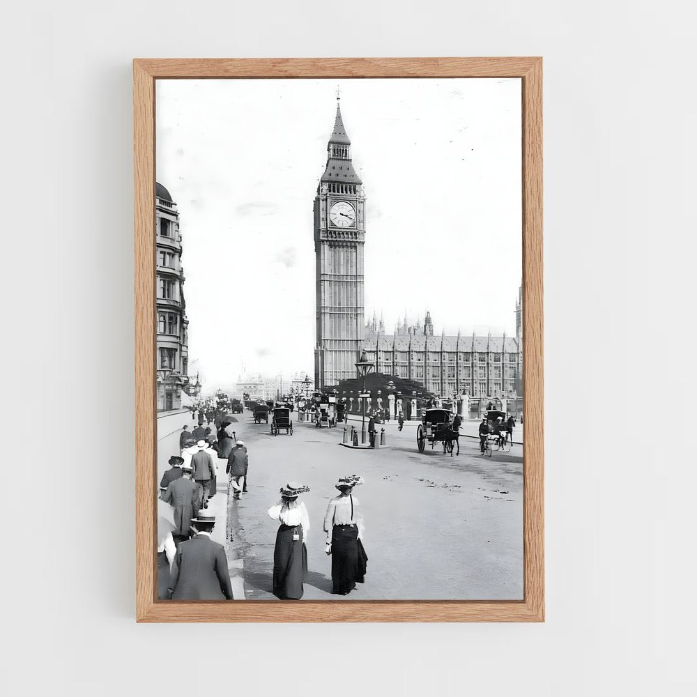 ap-london 1908-2 cadre Bois clair