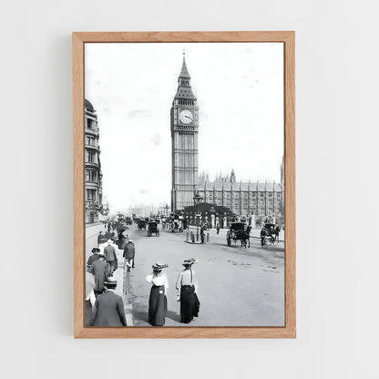 ap-london 1908-2 cadre Bois clair