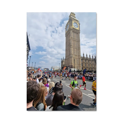 Poster Marathon à Londres