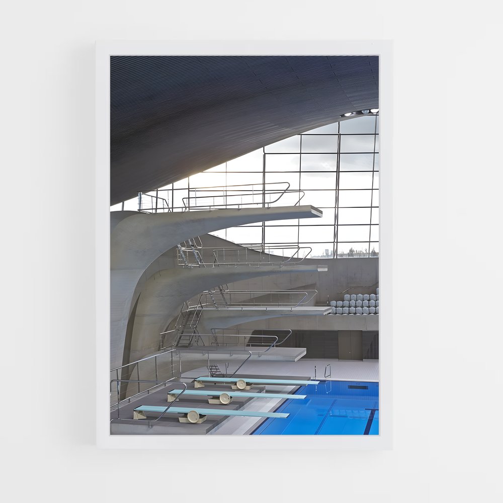 ap-london aquatics centre-4 cadre Blanc