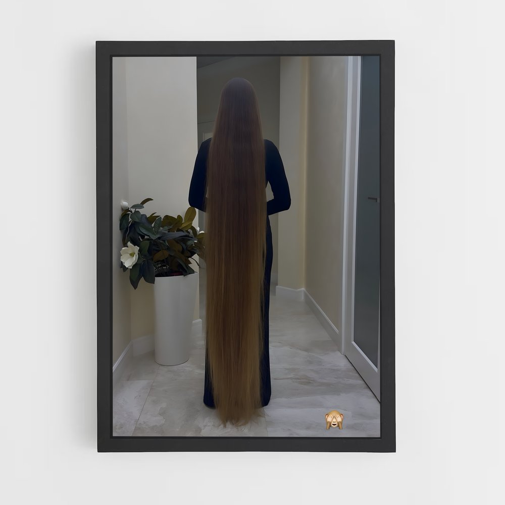 ap-long hair-4 cadre Noir