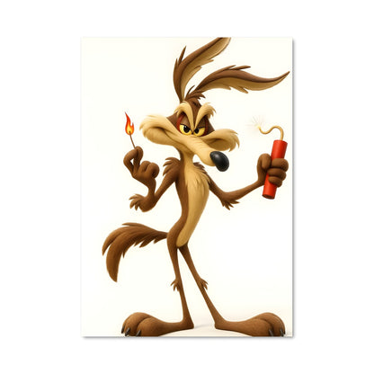 Poster Looney Tunes en Folie